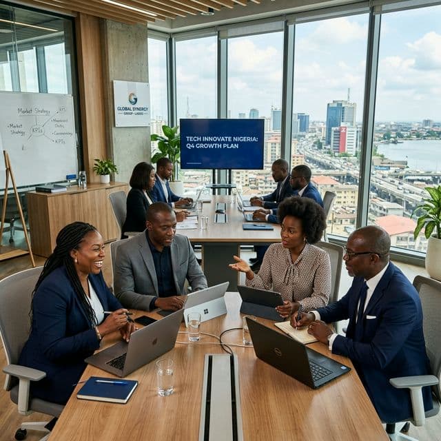 Logiciel TTR Gestion utilisé pour la planification stratégique dans une grande entreprise à Lomé, Togo.